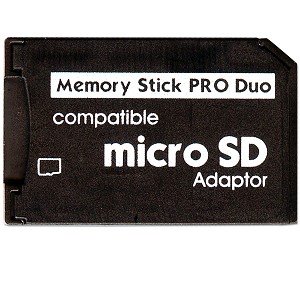 MicroSD to Memory Stick PRO Duo Adapter - Click Image to Close